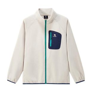 骆驼女装摇粒绒外套2025新款秋冬热感男女同款轻量保暖户外抓绒衣