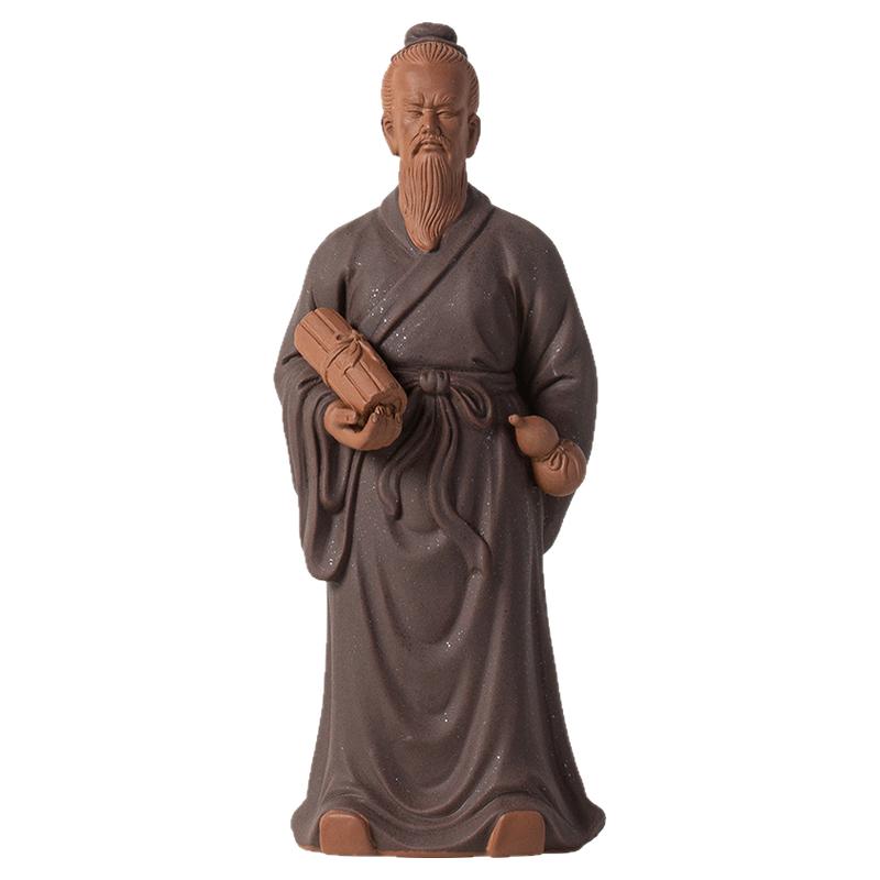 古代医圣历史人物张仲景陶瓷摆件