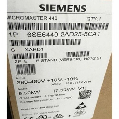 议价未正品5.5KW变频器6SE6440-2AD25-23-31-5CA1-0BA1-8DA0