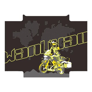 万里豪复古箱贴花内衬靠背摩托车尾箱电动车后备箱配件邮费补差价