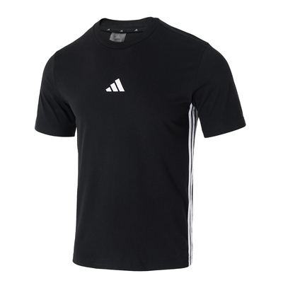 阿迪达斯男装T恤衫2026冬季新款运动服透气圆领短袖训练服JY8564