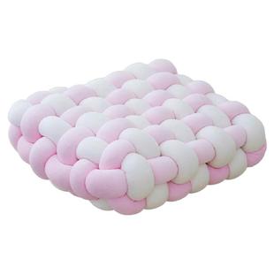 手工编织麻花椅子坐垫屁垫地上蒲团懒人榻榻米沙发抱枕靠枕可拆洗