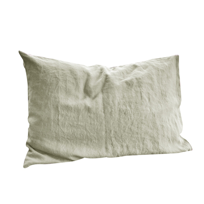 亚麻枕套舒适亲肤棉麻单人枕用