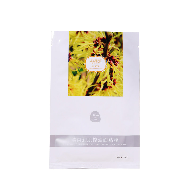 美妍世家化妆品正品茶树金缕梅清爽润肌控油蚕丝面膜贴艾格金妍