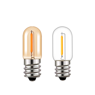 爱迪生复古迷你小灯泡佛灯壁灯装饰E14小螺口暖黄光仿钨丝T16灯泡