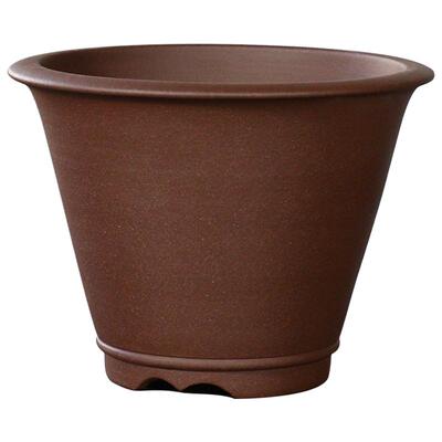 神力精品雅玩古典风兰花紫砂花盆