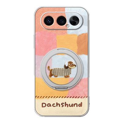 适用荣耀500手机壳华为荣耀400pro磁吸支架300ultra保护套200/100/90GT/80SE/70/60/50外壳Power新款七彩狗狗