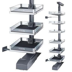 KICHAN凯畅雷托联动拉篮厨房超大橱柜165度开门全拉出式零食高柜