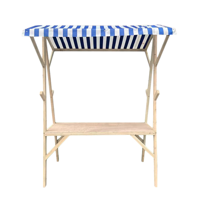 商场集市网红地摊架松木折叠