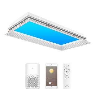 晴空灯自然光小天窗灯已接入米家app嵌入式清蓝天白云灯青天空灯