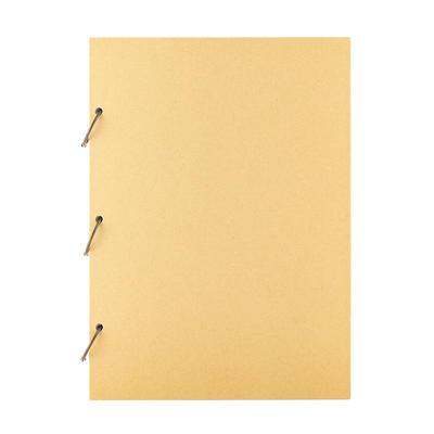 晨光文具活页素描本可拆卸A4儿童画画本美术生专用空白手绘速写本小学生幼儿园绘画本子加厚复古水彩本牛皮