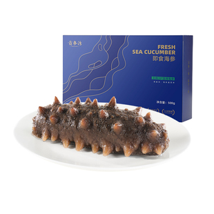贡参湾海参即食海参礼盒底播野生刺参开袋速食鲜食蒸大连辽参年货
