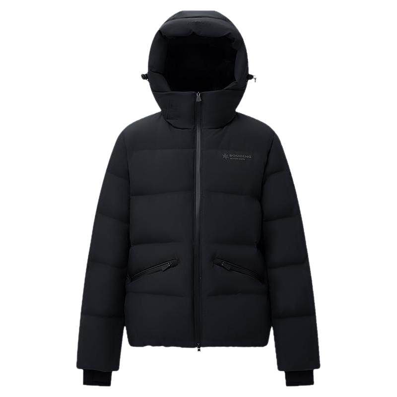 波司登新款羽绒服男冰雪运动时尚短款面包服时尚简约保暖宽松