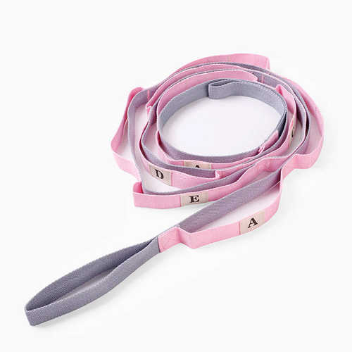 专业瑜伽伸展带艾扬格2.5米无弹力菊绳拉力拉筋带拉伸器辅助器材