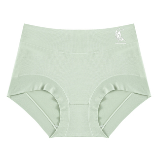 莫代尔高腰内裤女士不夹臀纯棉裆透气胖mm大码三角裤头女抗菌收腹