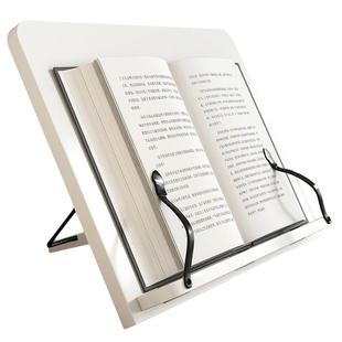 阅读架读书架支架支撑架木质考研书架桌上桌面学生用夹书器看书神器书夹固定书本书靠书立架大号学习书写低头