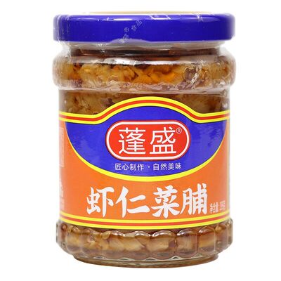 蓬盛虾仁菜脯195g*6瓶潮汕菜脯粒