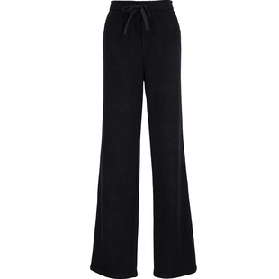 【糯米裤】VeroModa休闲裤女2025冬加绒松紧腰显瘦灯芯绒直筒裤