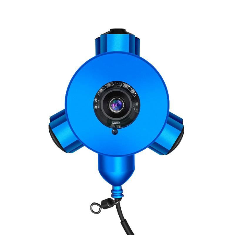 右拍K50水下360度全景探鱼器