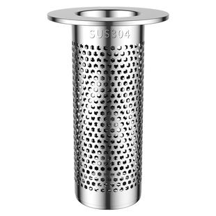 不锈钢地漏过滤网浴室卫生间毛发下水管道厨房防堵虫面盆洗手池器