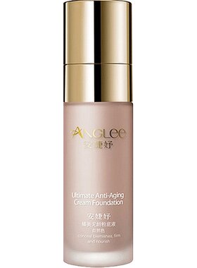 安婕妤无龄无龄粉底液升级为娇颜防晒修护粉底乳持妆遮瑕spf50+
