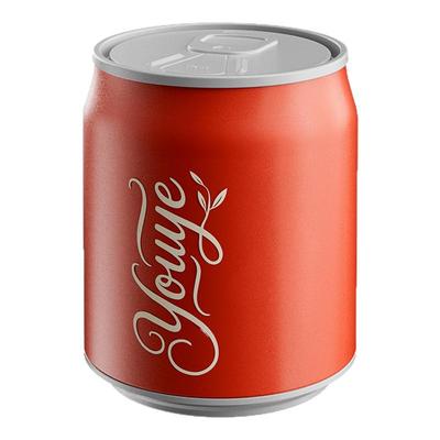 可乐垃圾桶带轮气压吸附垃圾筒