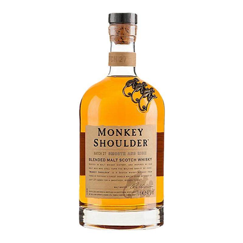 三只猴子威士忌酒1L装