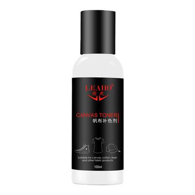 帆布鞋补色剂修复掉色布料染色液