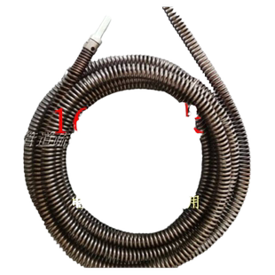 管道疏通机软弹簧家用手电钻下水道疏通器软簧16mm送电钻连接头