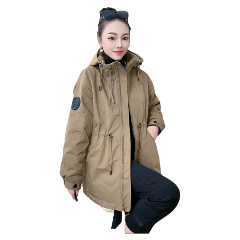 加棉高级感外套女秋冬