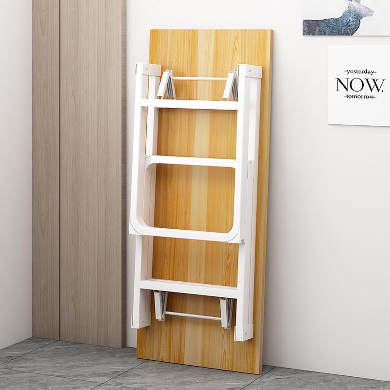 新款折叠桌子家用简易饭桌长方形摆摊方桌会议培训长条桌电脑书桌