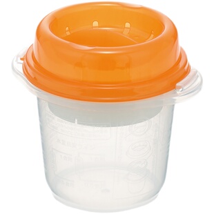 日本进口微波炉煮饭碗蒸米饭专用盒蒸饭碗蒸笼盒淘米沥水煮饭盒