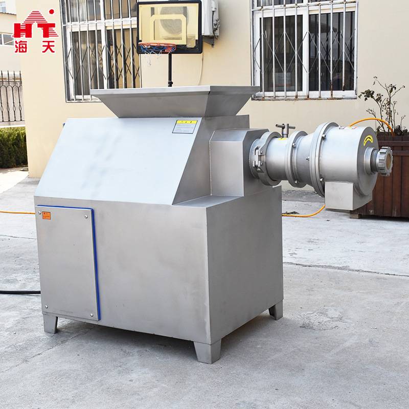 肉丸鱼丸肉饼火腿肠用骨泥机 山东厂家强力骨泥机肉泥皮泥虾酱用