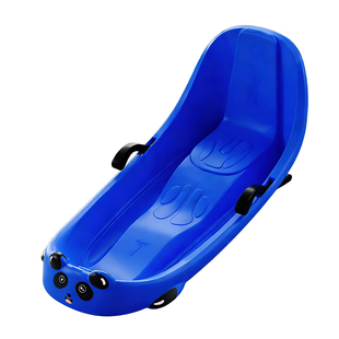 滑雪板儿童加厚耐磨成人爬犁滑草板单板户外滑沙板雪橇车滑雪神器