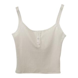 白色蕾丝针织吊带女春夏季外穿打底小背心2026款西装内搭抹胸上衣