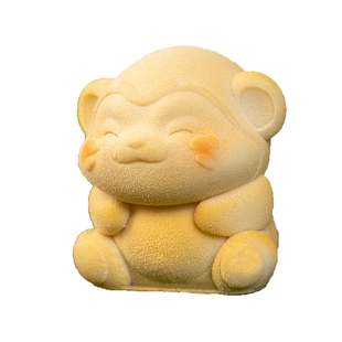 猴子模具慕斯硅胶卡通动物定制食品级甜品巧克力生肖小号蛋糕磨具