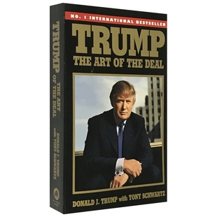 特朗普 交易的艺术 英文原版 Trump The Art of the Deal 英文版 进口书籍 英语原版 美国前总统自传 市场研究