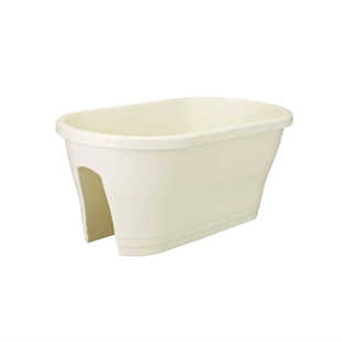 【迎春特惠】荷兰ELHO阳台骑栏花盆科西嘉阳台栏杆马鞍盆种菜盆