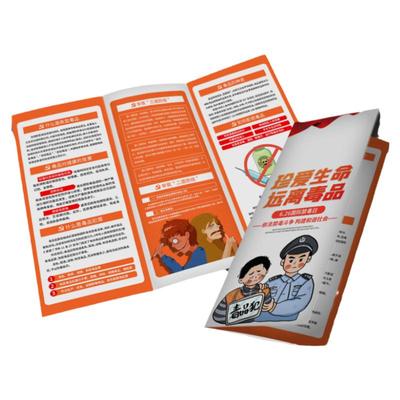 三折页国际禁毒日主题宣传手册
