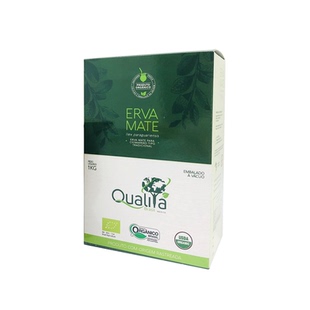 Qualita ERVA MATE Chimarrao巴西原装进口传统马黛茶粉有梗1KG