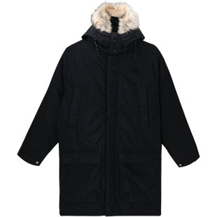 Adidas/阿迪达斯官方三叶草男子保暖毛领运动羽绒服 GE1317