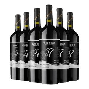 中粮长城北纬37解百纳干红6瓶