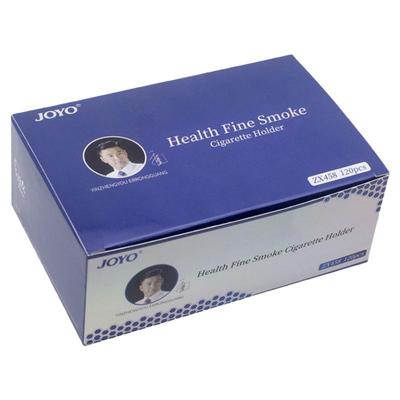 诤友zx458一次性烟嘴6MM中细两用棉芯滤珠微孔三重过滤烟嘴120支