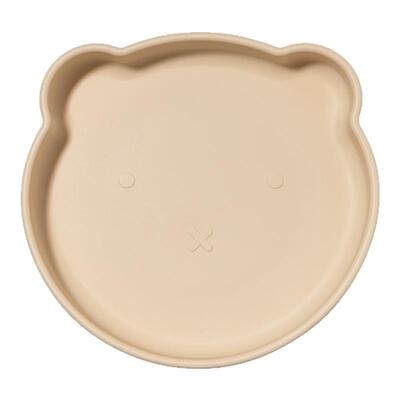 如山宝宝餐盘硅胶吸盘一体式自主进食儿童辅食碗婴儿辅食吃饭专用