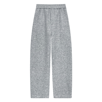 2025新款高腰垂感羊毛镰刀香蕉裤