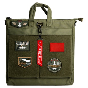 HK官方歼20头盔包大容量防水旅行商务电脑包航展军迷装备战术背包