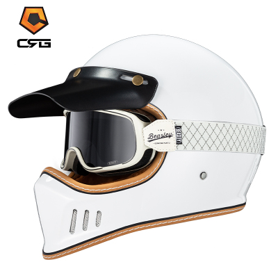 ironking复古头盔摩托车安全盔