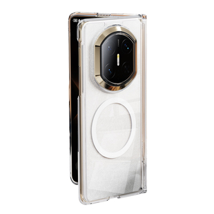 [送中轴前框]图拉斯适用华为matex7手机壳透明磁吸X6保护壳全包防摔mate系列典藏版x7高端外壳女生高级感男款