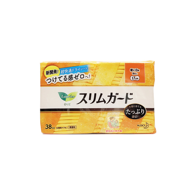 日本花王卫生巾护垫棉柔s17cm