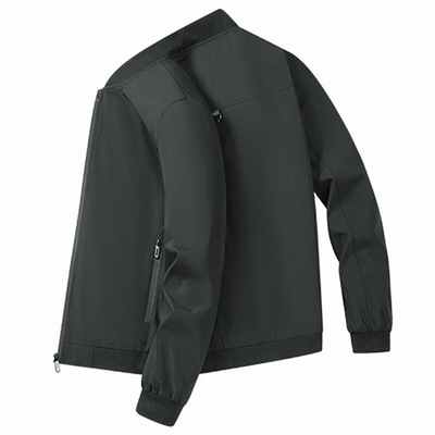 秋冬季立领百搭修身夹克